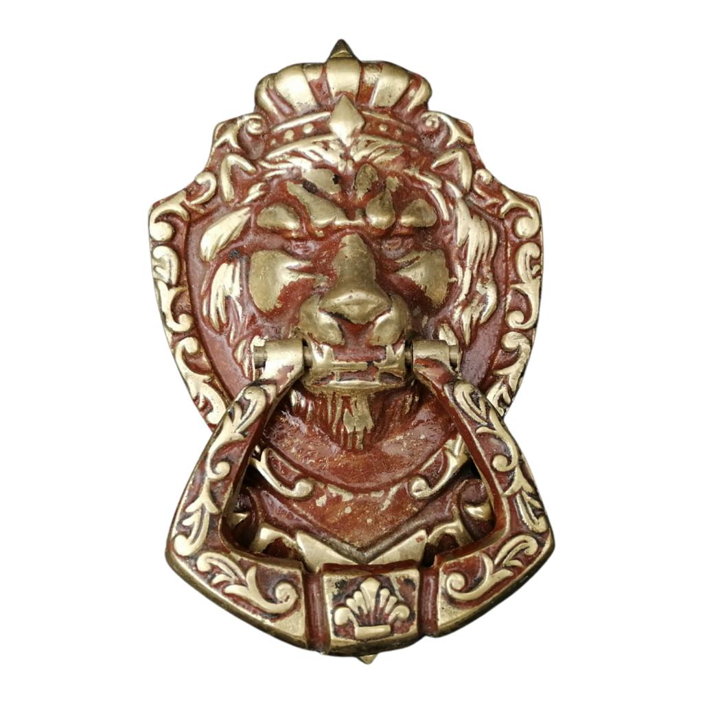 Aslan Kapı Tokmağı Pirinç Döküm Dekoratif Kapı Taktağı Aslan Kapı Tokmağı Pirinç Döküm Dekoratif Kapı Taktağı 
