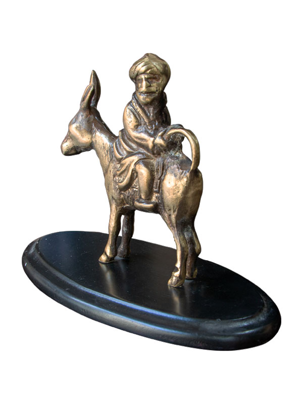 PiMarks Pirinç Döküm Masa Üstü Biblo Nasrettin Hoca PiMarks Pirinç Döküm Masa Üstü Biblo Nasrettin Hoca