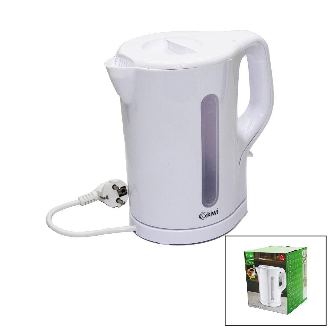 PLASTİK KETTLE SU ISITICISI BEYAZ 1.7LT 2000W OTOMATİK KAPANMA - 360° GÖVDE - KABLO SAKLAMA KK-3304 (4707) PLASTİK KETTLE SU ISITICISI BEYAZ 1.7LT 2000W OTOMATİK KAPANMA - 360° GÖVDE - KABLO SAKLAMA KK-3304 (4707)