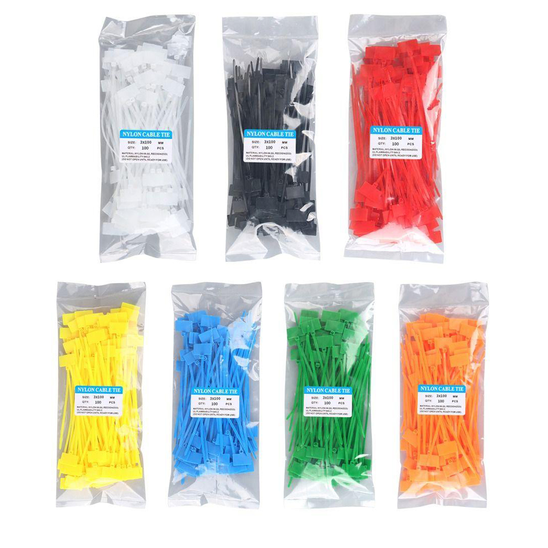 RENKLİ HAT KABLO BAĞI 700 ADET (7 RENK X100) (4707) RENKLİ HAT KABLO BAĞI 700 ADET (7 RENK X100) (4707)