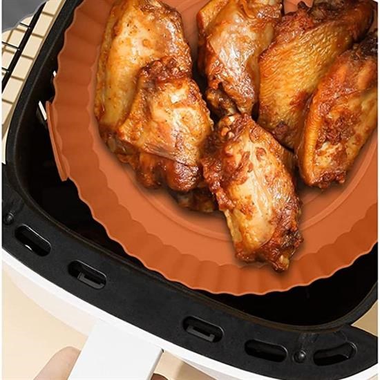 Renkli Isıya Dayanıklı Yıkanılabilir Silikon Fırın Ve Airfryer Yuvarlak Pişirme Matı 20 Cm (4707) Renkli Isıya Dayanıklı Yıkanılabilir Silikon Fırın Ve Airfryer Yuvarlak Pişirme Matı 20 Cm (4707)
