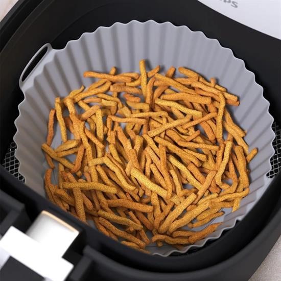 Renkli Isıya Dayanıklı Yıkanılabilir Silikon Fırın Ve Airfryer Yuvarlak Pişirme Matı 20 Cm (4707) Renkli Isıya Dayanıklı Yıkanılabilir Silikon Fırın Ve Airfryer Yuvarlak Pişirme Matı 20 Cm (4707)