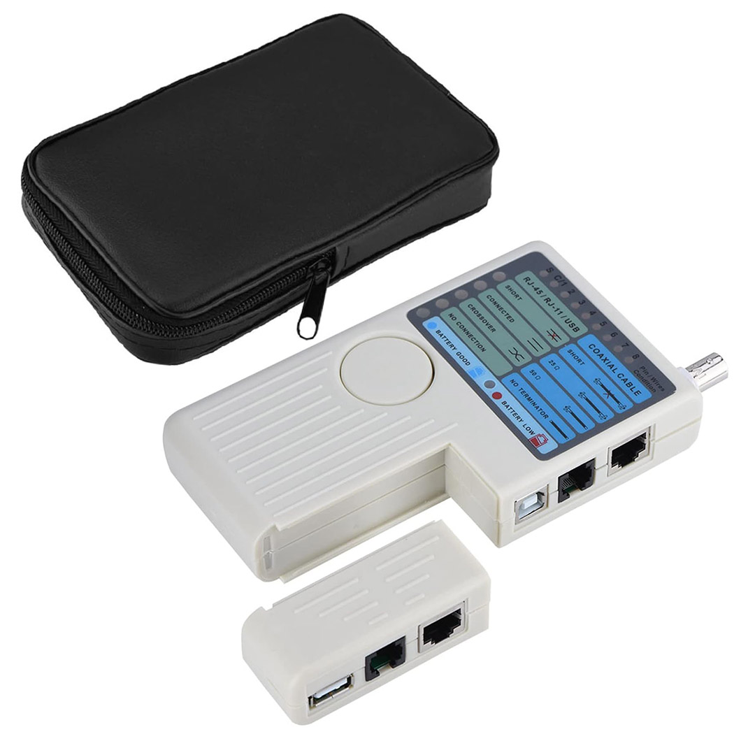 RJ11+RJ45+USB+BNC KABLO TEST CİHAZI (4707) RJ11+RJ45+USB+BNC KABLO TEST CİHAZI (4707)