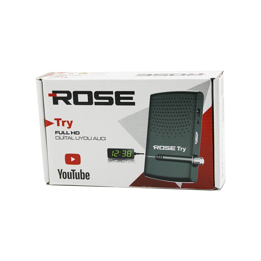ROSE TRY FULL HD DİJİTAL UYDU ALICISI 1080P - HDMI - WİFİ - AV - YOUTUBE (4707) ROSE TRY FULL HD DİJİTAL UYDU ALICISI 1080P - HDMI - WİFİ - AV - YOUTUBE (4707)