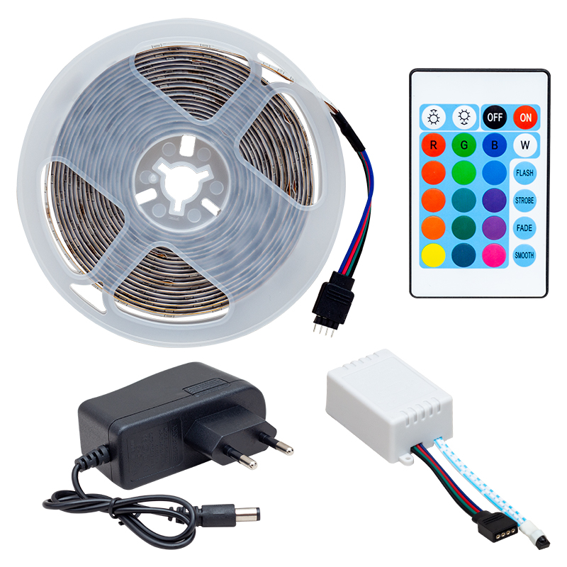 SİLİKONSUZ 5 METRE RGB ŞERİT LED ANİMASYON DEVRELİ + ADAPTÖR SET (4707) SİLİKONSUZ 5 METRE RGB ŞERİT LED ANİMASYON DEVRELİ + ADAPTÖR SET (4707)