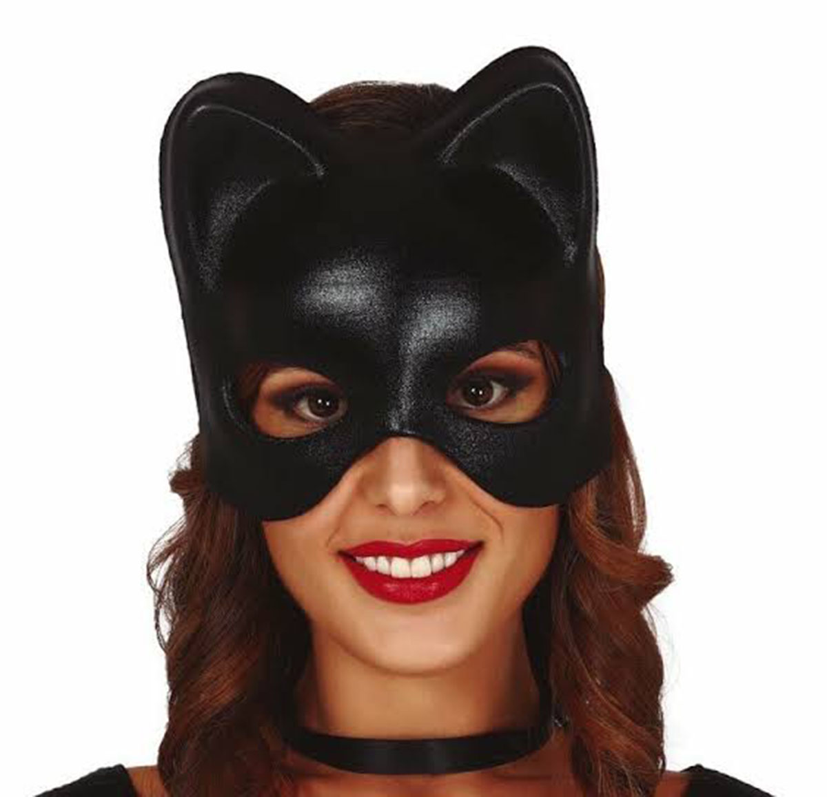Siyah Deri Görünümlü Kedi Maskesi – Cosplay & Maskeli Balo (4707) Siyah Deri Görünümlü Kedi Maskesi – Cosplay & Maskeli Balo (4707)