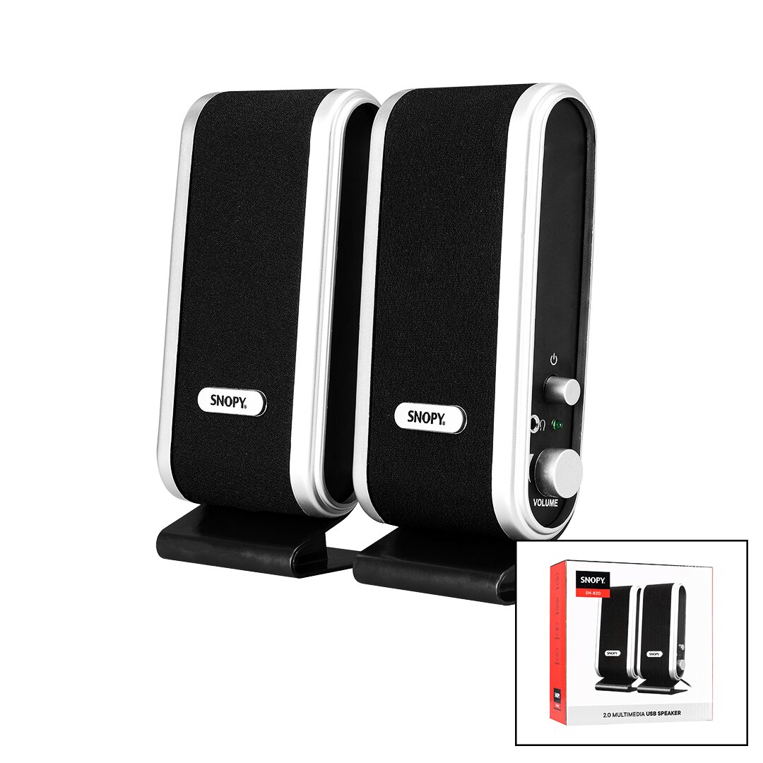SNOPY SN-820 USB 2.0 MULTİMEDYA 1+1 HOPARLÖR SPEAKER SET 4W (4707) SNOPY SN-820 USB 2.0 MULTİMEDYA 1+1 HOPARLÖR SPEAKER SET 4W (4707)