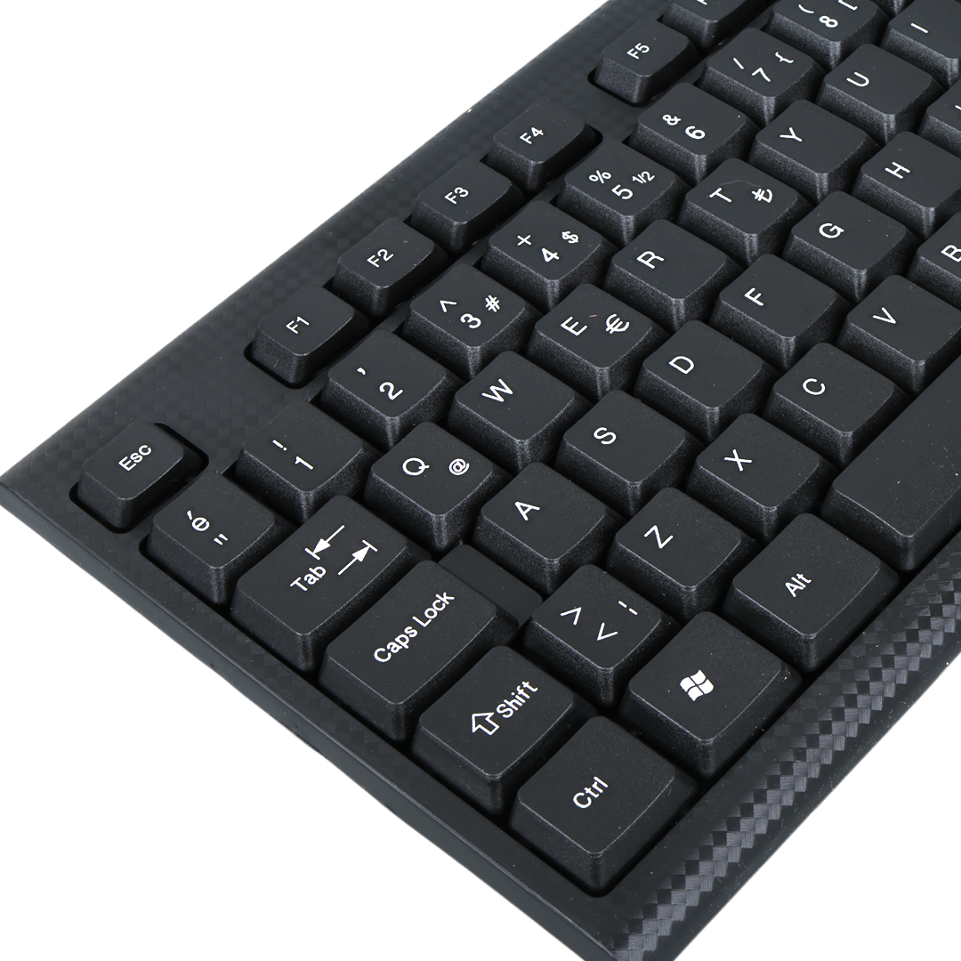 STANDART KABLOLU SİYAH USB Q KLAVYE (4707) STANDART KABLOLU SİYAH USB Q KLAVYE (4707)