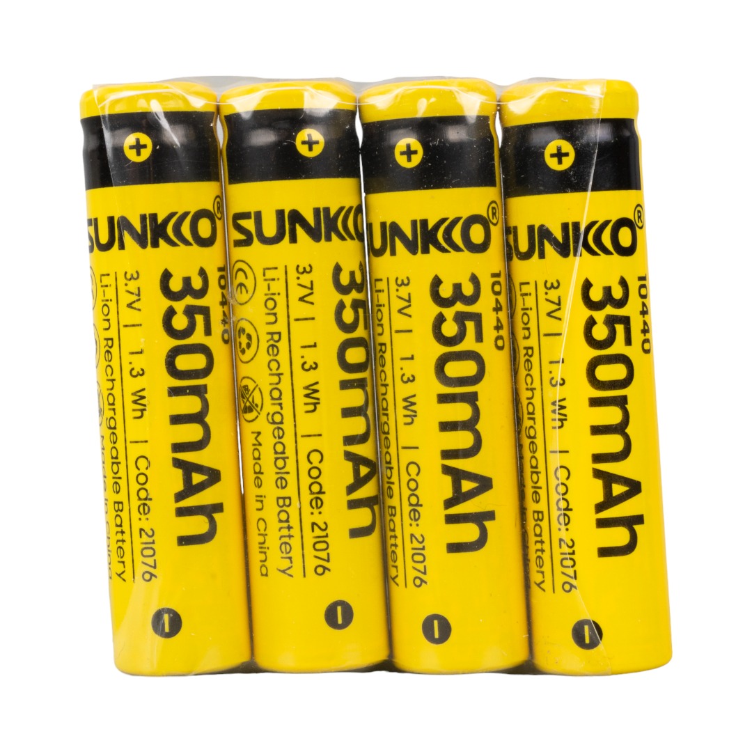 SUNKKO 3.7 VOLT 350 MAH 10440 ŞARJ EDİLEBİLİR PİL (TEKLİ) (4707) SUNKKO 3.7 VOLT 350 MAH 10440 ŞARJ EDİLEBİLİR PİL (TEKLİ) (4707)