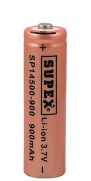 SUPEX SP14500-900S LİTYUM ION 3.7V 900MAH ŞARJ EDİLEBİLİR BAŞLIKLI PİL (4707) SUPEX SP14500-900S LİTYUM ION 3.7V 900MAH ŞARJ EDİLEBİLİR BAŞLIKLI PİL (4707)