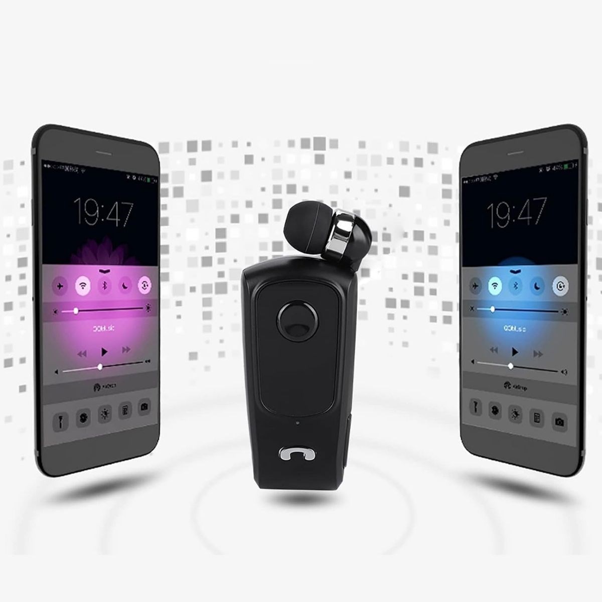 Telefon Bağlantılı Makaralı Kulaklıklı Bluetooth Kulaklık (4707) Telefon Bağlantılı Makaralı Kulaklıklı Bluetooth Kulaklık (4707)