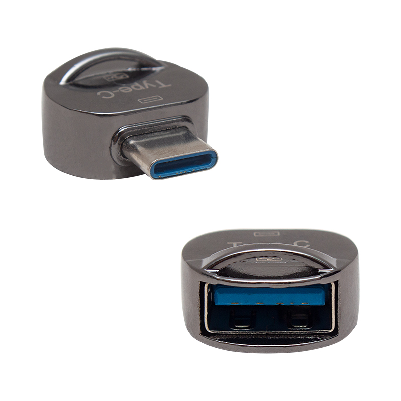 TYPE-C TO USB OTG ÇEVİRİCİ (ALTI OVAL) (4707) TYPE-C TO USB OTG ÇEVİRİCİ (ALTI OVAL) (4707)
