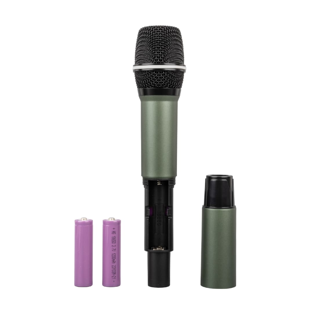 UHF EKRANLI 1 EL KABLOSUZ TELSİZ MİKROFON CP-111 (4707) UHF EKRANLI 1 EL KABLOSUZ TELSİZ MİKROFON CP-111 (4707)