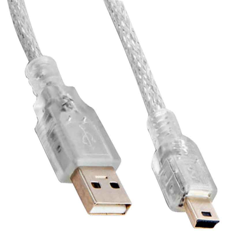 USB 2.0 5 METRE ŞEFFAF USB AM MİNİ 5 PİN KABLO (4707) USB 2.0 5 METRE ŞEFFAF USB AM MİNİ 5 PİN KABLO (4707)