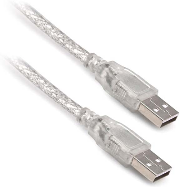 USB ERKEK-ERKEK KABLO 5 METRE ŞEFFAF (4707) USB ERKEK-ERKEK KABLO 5 METRE ŞEFFAF (4707)