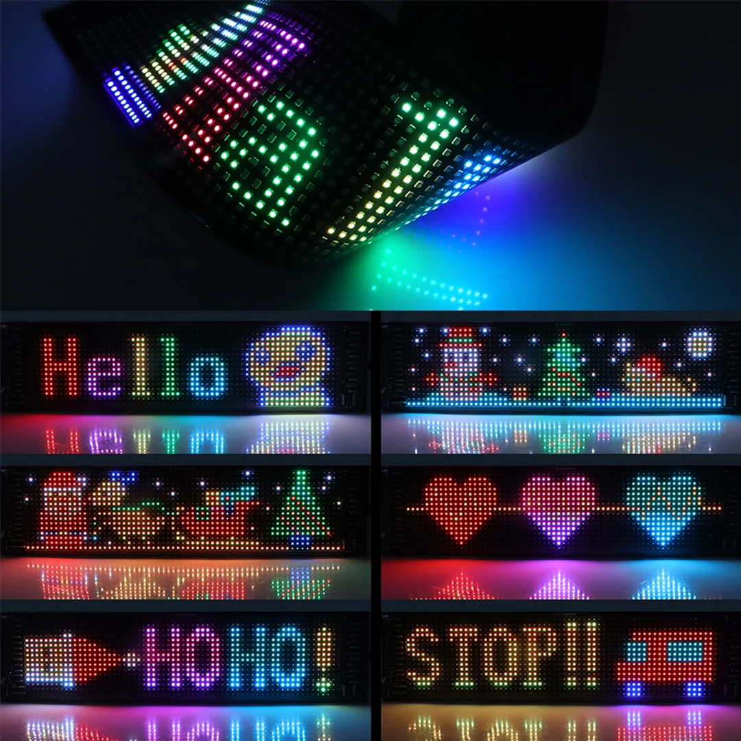 USBLİ KAYAN YAZI LED TABELA 7X17CM (4707) USBLİ KAYAN YAZI LED TABELA 7X17CM (4707)