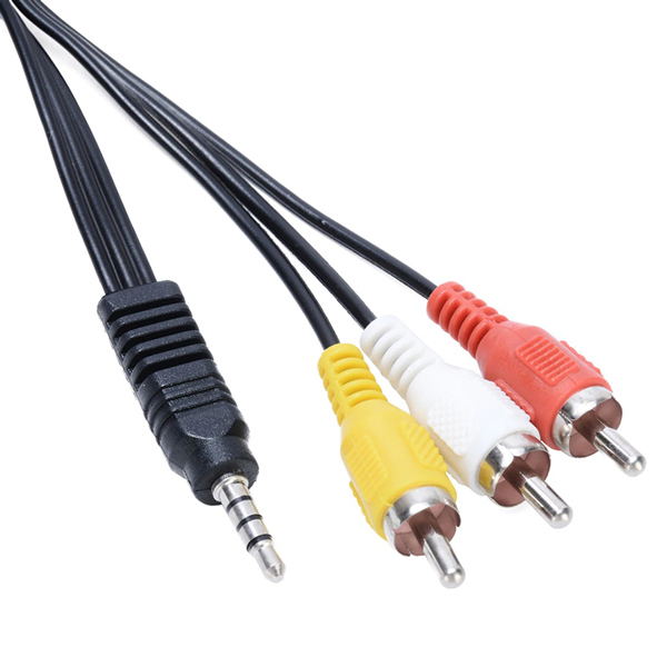 UYDU ALICISI AV KABLO 3.5 MM ST ERKEK / 3 RCA KABLO 1.2 METRE KISA JACK MODEL (4707) UYDU ALICISI AV KABLO 3.5 MM ST ERKEK / 3 RCA KABLO 1.2 METRE KISA JACK MODEL (4707)