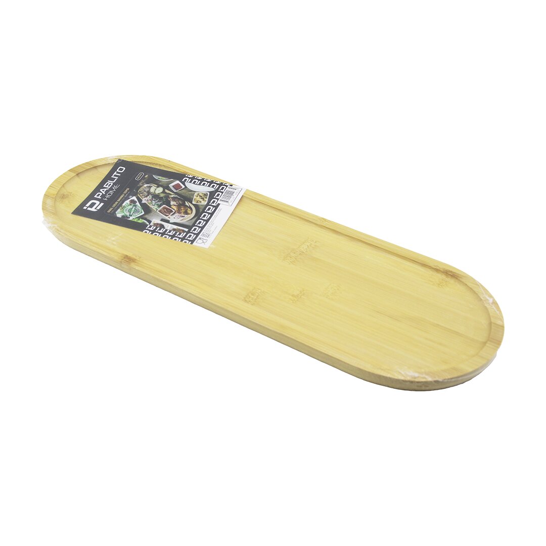 UZUN OVAL AHŞAP BAMBU SUNUM TEPSİ 16X45CM (4707) UZUN OVAL AHŞAP BAMBU SUNUM TEPSİ 16X45CM (4707)