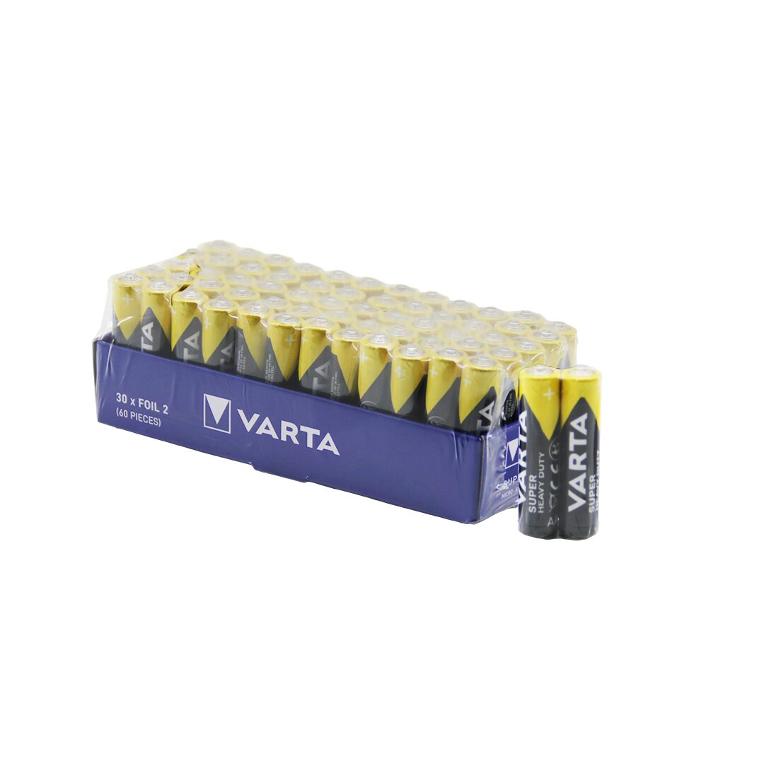 VARTA İNCE PİL AAA 60PCS (4707) VARTA İNCE PİL AAA 60PCS (4707)