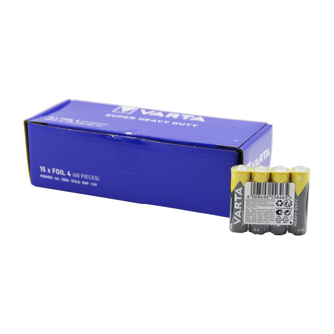 VARTA KALEM PİL AA 60PCS (4707) VARTA KALEM PİL AA 60PCS (4707)