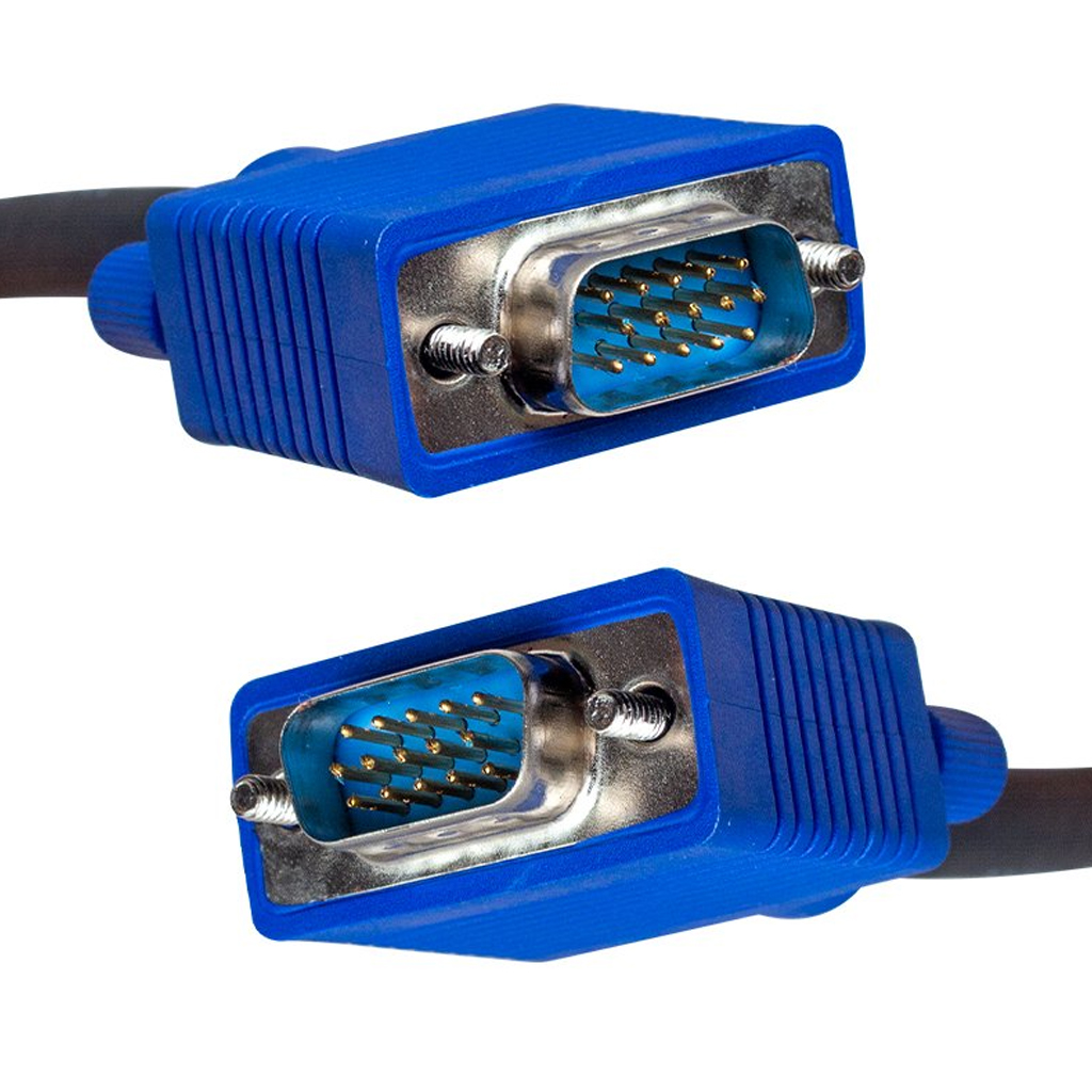 VGA KABLO 15 PİN 3+6 ERKEK/ERKEK 15M KUTULU (4707) VGA KABLO 15 PİN 3+6 ERKEK/ERKEK 15M KUTULU (4707)