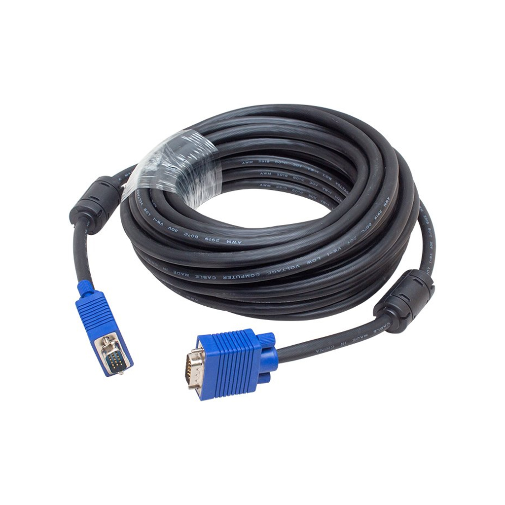 VGA KABLO 15 PİN 3+6 ERKEK/ERKEK 5M KUTULU (4707) VGA KABLO 15 PİN 3+6 ERKEK/ERKEK 5M KUTULU (4707)
