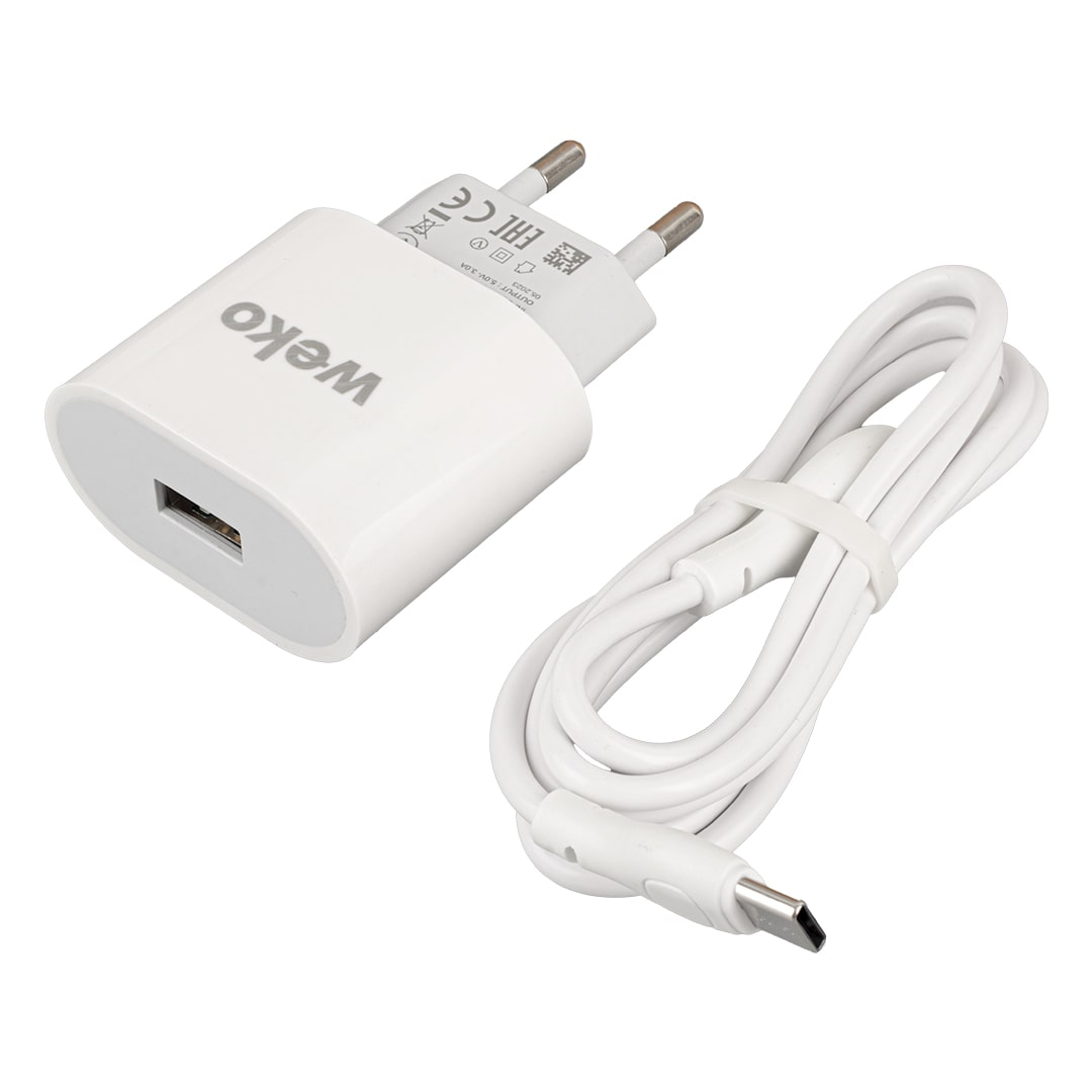 WK-21442 PDU QC 3.0 AMPER ŞARJ BAŞLIK ADAPTÖRÜ + TYPE-C KABLO (NO:1) (4707) WK-21442 PDU QC 3.0 AMPER ŞARJ BAŞLIK ADAPTÖRÜ + TYPE-C KABLO (NO:1) (4707)