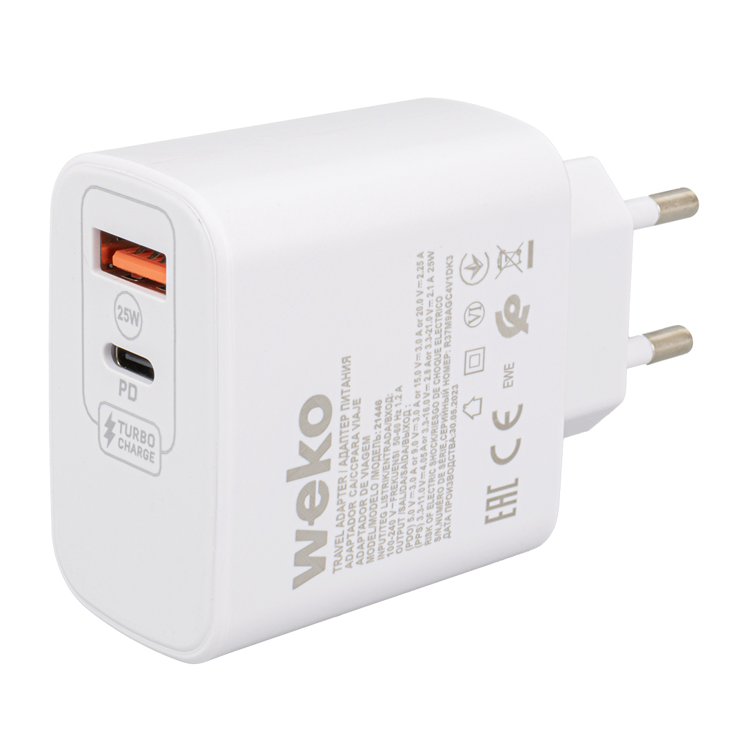 WK-21446 S11-UC 25 WATT 3.0 AMPER TYPE-C + USB ŞARJ BAŞLIK ADAPTÖRÜ (4707) WK-21446 S11-UC 25 WATT 3.0 AMPER TYPE-C + USB ŞARJ BAŞLIK ADAPTÖRÜ (4707)