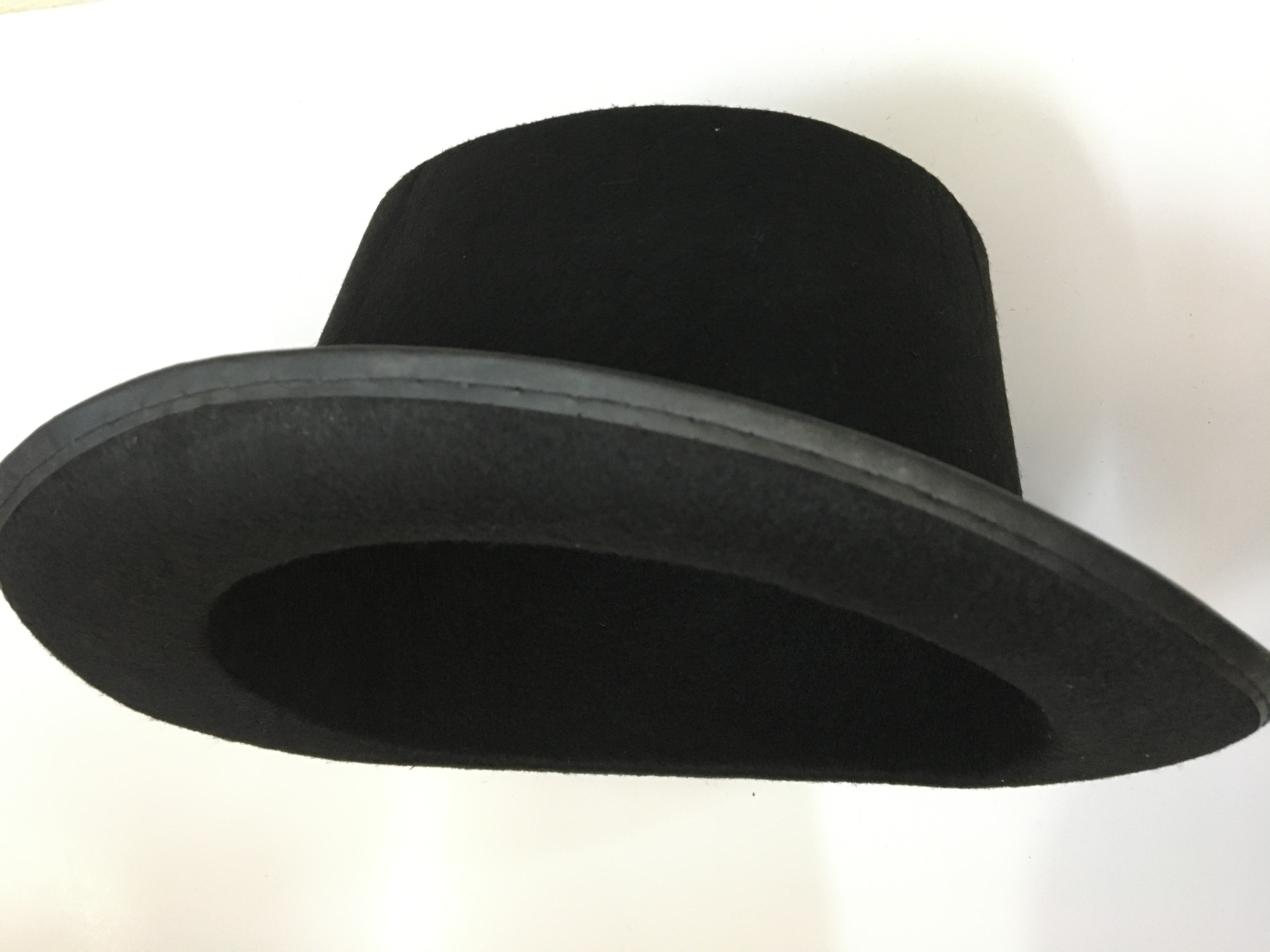 Yetişkinler İçin Siyah Renk Ringmaster Sihirbaz Şapkası Fötr Şapka 12 cm (4707) Yetişkinler İçin Siyah Renk Ringmaster Sihirbaz Şapkası Fötr Şapka 12 cm (4707)