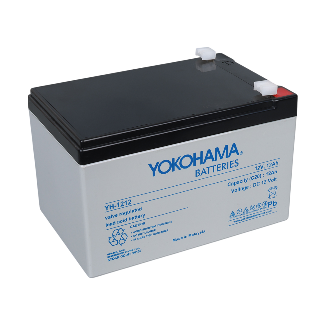 YOKOHAMA YH-1212 12 VOLT - 12 AMPER KURU AKÜ (151 X 98 X 95 MM) (4707) YOKOHAMA YH-1212 12 VOLT - 12 AMPER KURU AKÜ (151 X 98 X 95 MM) (4707)