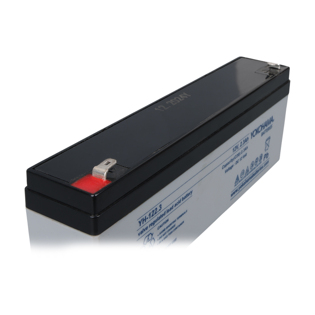 YOKOHAMA YH-122.3 12 VOLT - 2.3 AMPER YATIK UZUN AKÜ (176 X 61 X 33 MM) (4707) YOKOHAMA YH-122.3 12 VOLT - 2.3 AMPER YATIK UZUN AKÜ (176 X 61 X 33 MM) (4707)