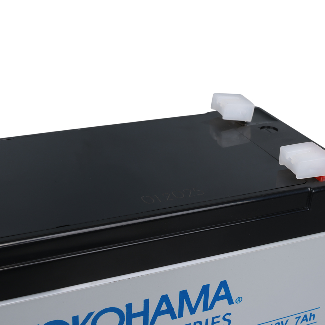 YOKOHAMA YH-127.0 12 VOLT - 7 AMPER AKÜ (150 X 65 X 90 MM) (4707) YOKOHAMA YH-127.0 12 VOLT - 7 AMPER AKÜ (150 X 65 X 90 MM) (4707)