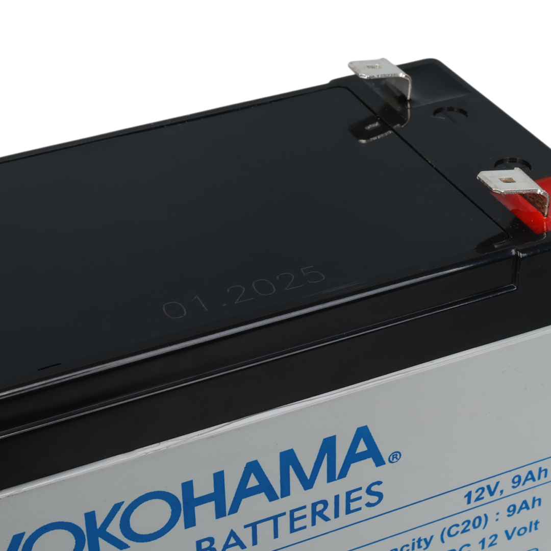 YOKOHAMA YH-129.0 12 VOLT - 9 AMPER AKÜ (150 X 65 X 90 MM) (4707) YOKOHAMA YH-129.0 12 VOLT - 9 AMPER AKÜ (150 X 65 X 90 MM) (4707)