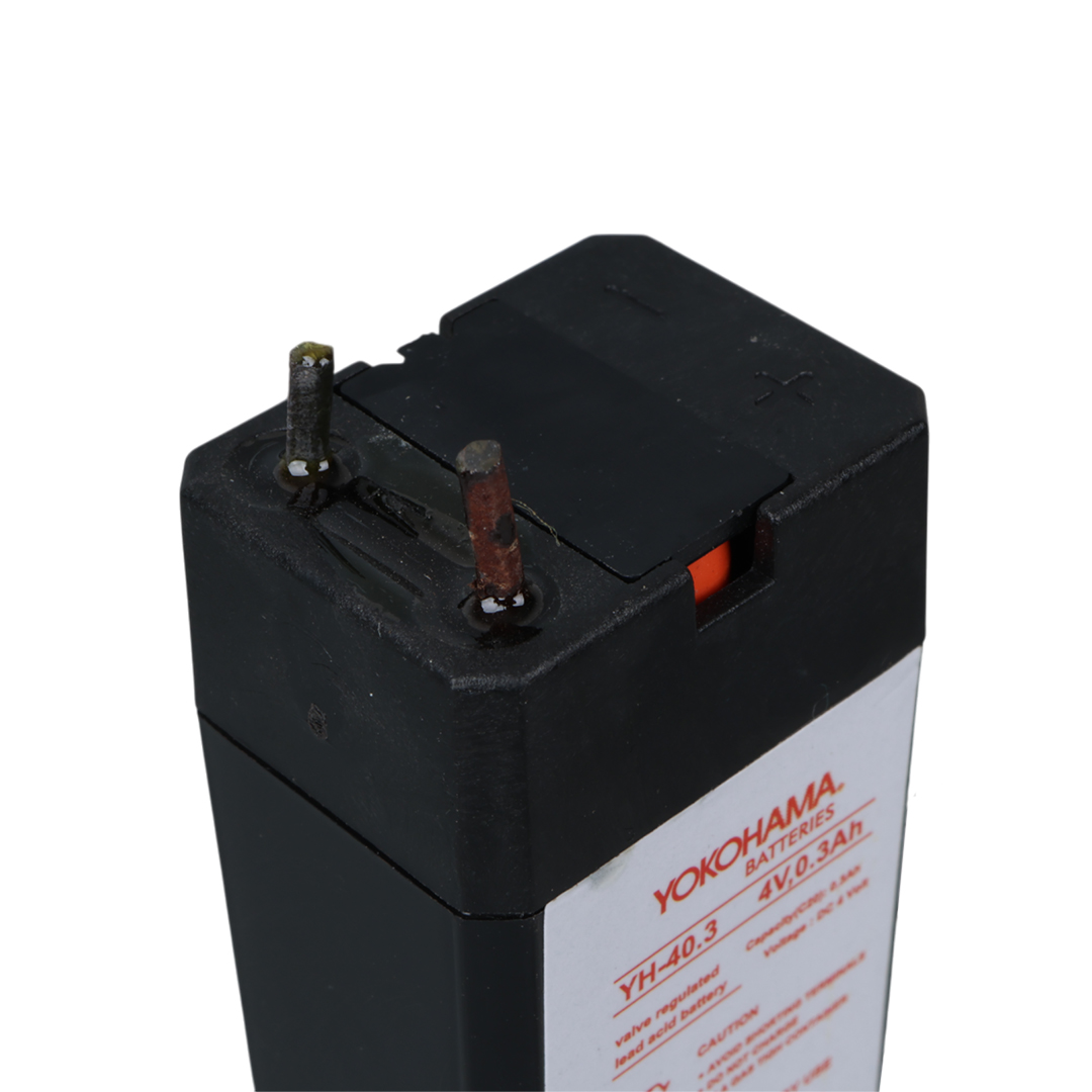 YOKOHAMA YH-40.3 4 VOLT - 0.3 AMPER KURU AKÜ (4707) YOKOHAMA YH-40.3 4 VOLT - 0.3 AMPER KURU AKÜ (4707)