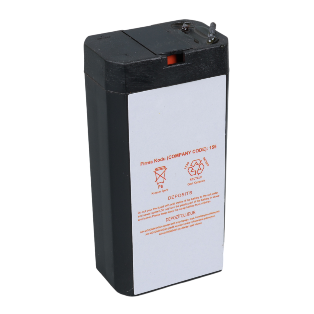 YOKOHAMA YH-40.7 4 VOLT - 0.7 AMPER KURU AKÜ (34X22X64 MM) (4707) YOKOHAMA YH-40.7 4 VOLT - 0.7 AMPER KURU AKÜ (34X22X64 MM) (4707)