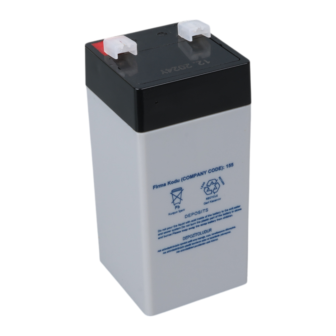 YOKOHAMA YH-44.0 4 VOLT - 4 AMPER DİK KURU AKÜ (46 X 46 X 100 MM) (4707) YOKOHAMA YH-44.0 4 VOLT - 4 AMPER DİK KURU AKÜ (46 X 46 X 100 MM) (4707)