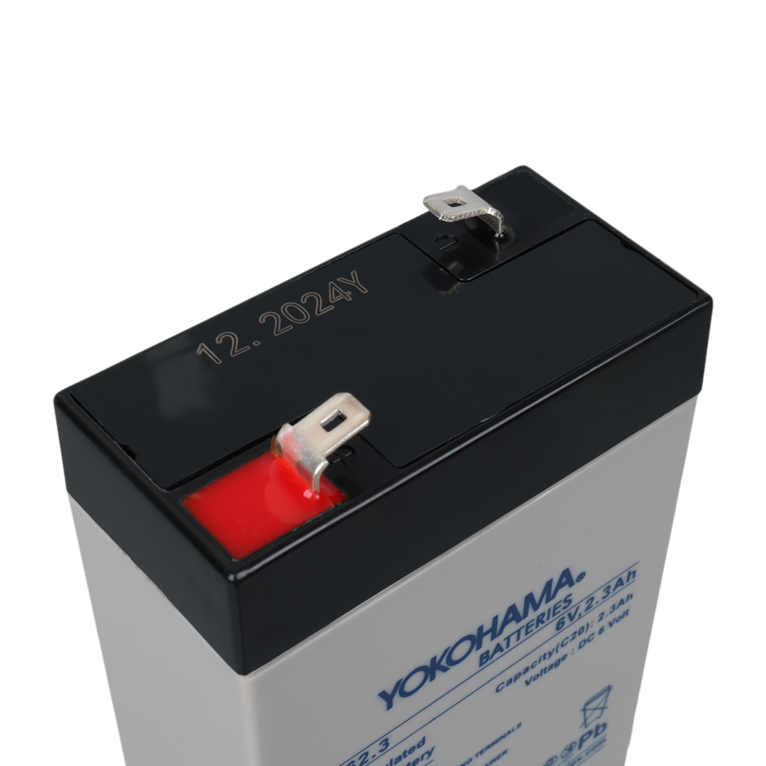 YOKOHAMA YH-62.3 6 VOLT - 2.3 AMPER AKÜ (101 X 66 X 33 MM) (4707) YOKOHAMA YH-62.3 6 VOLT - 2.3 AMPER AKÜ (101 X 66 X 33 MM) (4707)