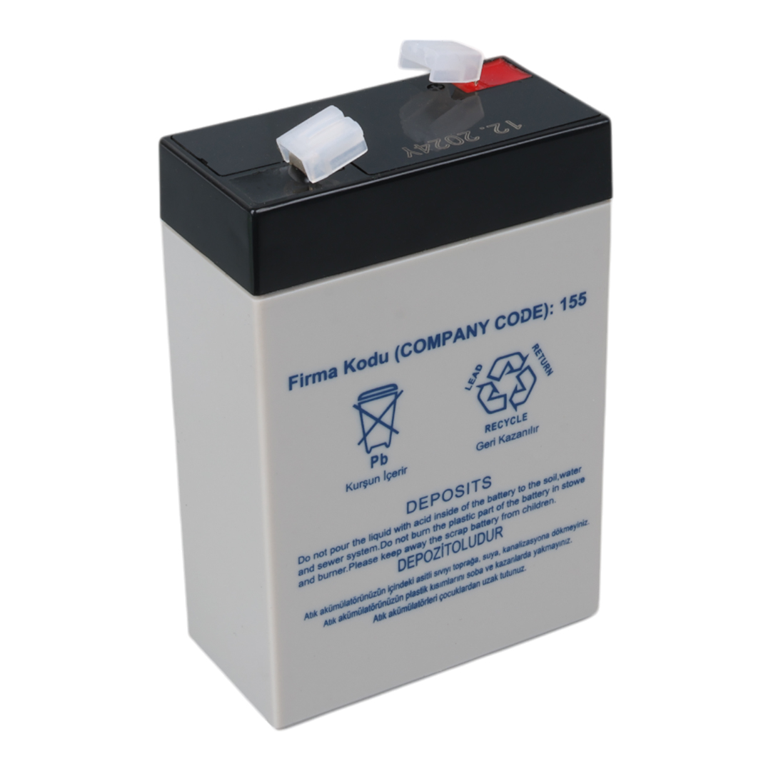 YOKOHAMA YH-62.8 6 VOLT - 2.8 AMPER DİK AKÜ (66 X 33 X 97 MM) (4707) YOKOHAMA YH-62.8 6 VOLT - 2.8 AMPER DİK AKÜ (66 X 33 X 97 MM) (4707)