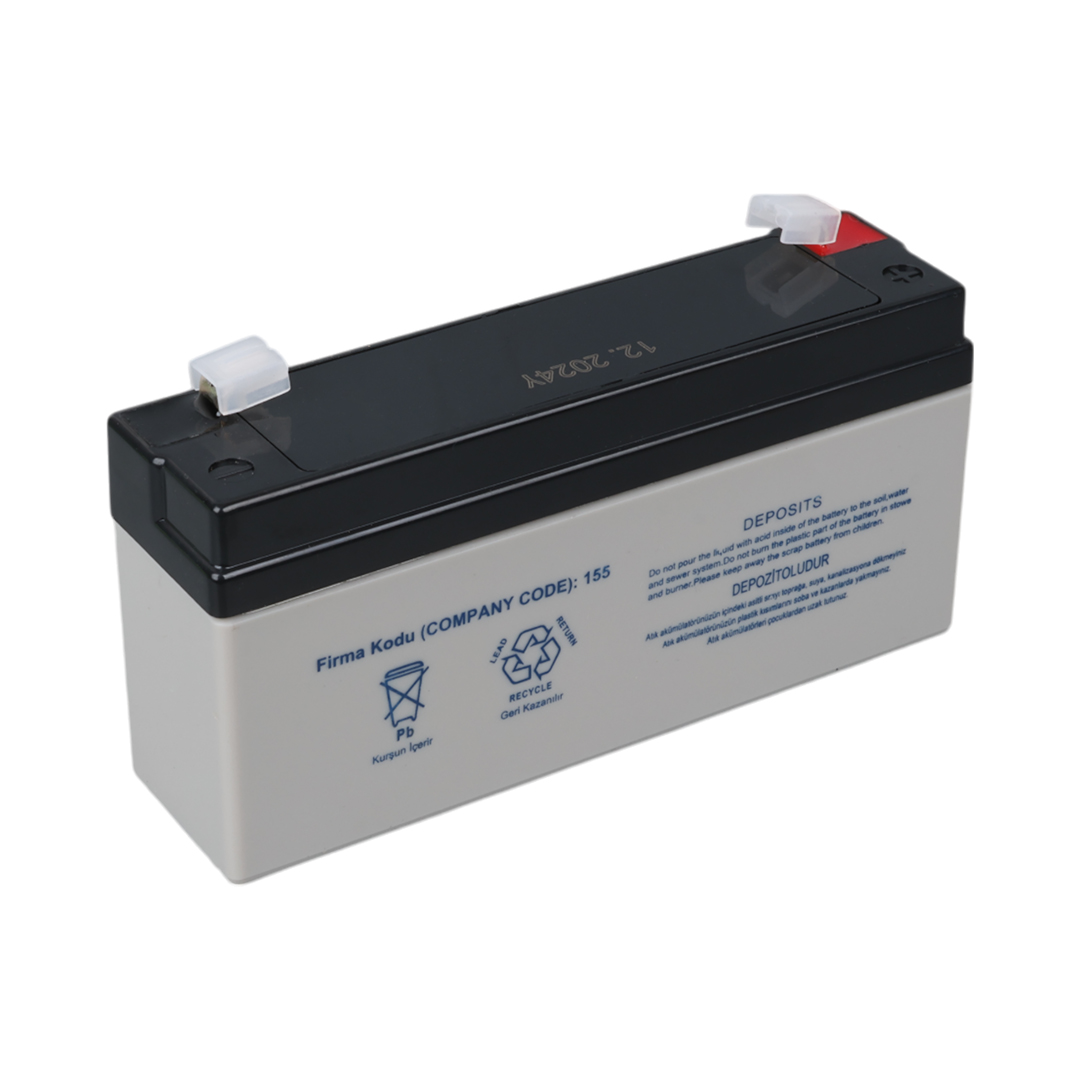 YOKOHAMA YH-63.2 6 VOLT - 3.2 AMPER AKÜ (125 X 33 X 60 MM) (4707) YOKOHAMA YH-63.2 6 VOLT - 3.2 AMPER AKÜ (125 X 33 X 60 MM) (4707)