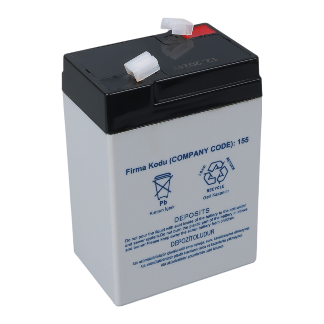 YOKOHAMA YH-64.0 6 VOLT - 4 AMPER IŞILDAK AKÜSÜ (70 X 48 X 101 MM) (4707) YOKOHAMA YH-64.0 6 VOLT - 4 AMPER IŞILDAK AKÜSÜ (70 X 48 X 101 MM) (4707)