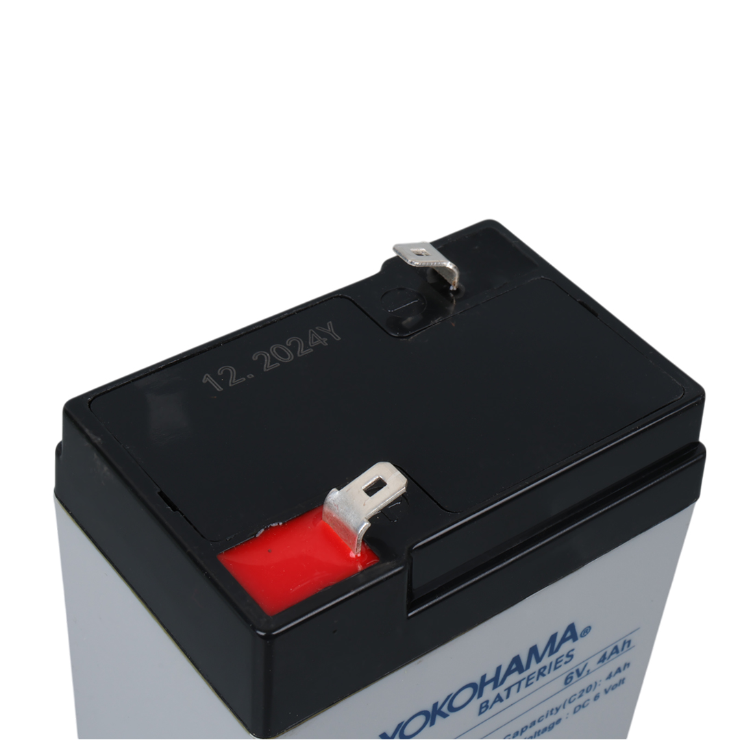 YOKOHAMA YH-64.0 6 VOLT - 4 AMPER IŞILDAK AKÜSÜ (70 X 48 X 101 MM) (4707) YOKOHAMA YH-64.0 6 VOLT - 4 AMPER IŞILDAK AKÜSÜ (70 X 48 X 101 MM) (4707)