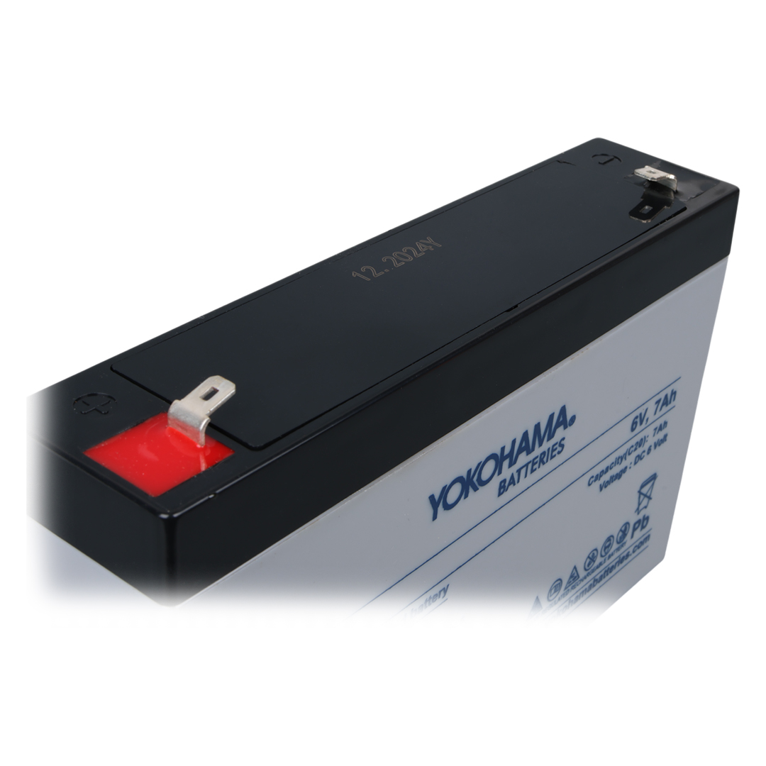 YOKOHAMA YH-67.0 6 VOLT - 7 AMPER KURU AKÜ (150 X 30 X 94 MM) (4707) YOKOHAMA YH-67.0 6 VOLT - 7 AMPER KURU AKÜ (150 X 30 X 94 MM) (4707)