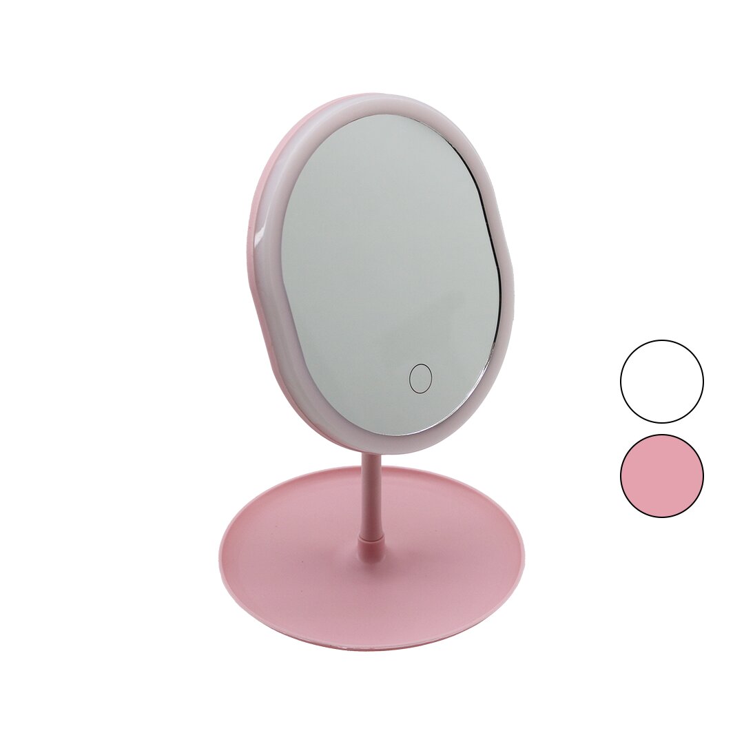 YUVARLAK- DÜZ KENAR 7 İNÇ LEDLİ - USB ŞARJLI MAKYAJ AYNASI 90°TAKILIKLI AYAKR.PLS 17.5CM (4707) YUVARLAK- DÜZ KENAR 7 İNÇ LEDLİ - USB ŞARJLI MAKYAJ AYNASI 90°TAKILIKLI AYAKR.PLS 17.5CM (4707)